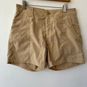 Amazon Khaki Quick Dry Shorts Womens Medium Pockets No Tags Minimalist Gorpcore